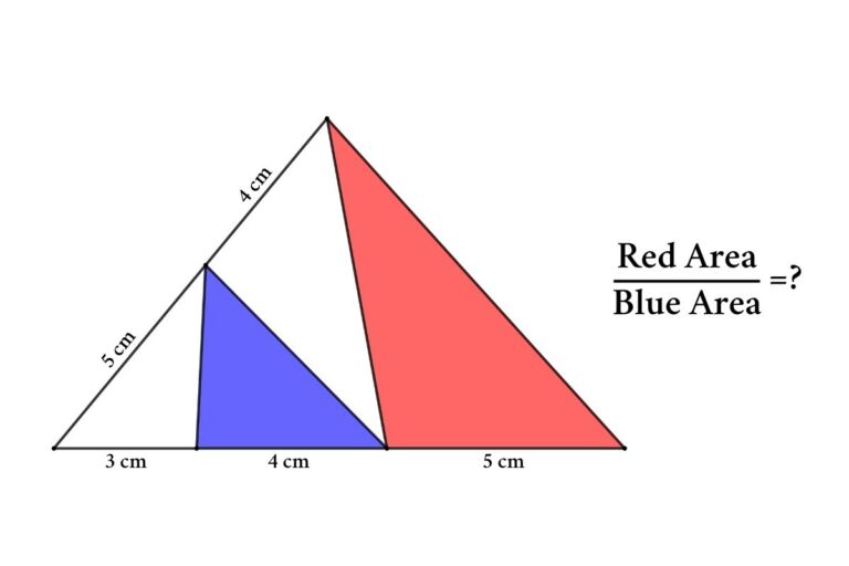 Find The Relation Between The Area Of Two Triangles